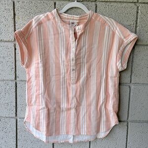 Faherty Striped Blouse